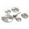 SET 6 PZ LAME PER SEGA CIRCOLARE UTENSILE A LAMA ROTANTE CON GAMBO HSS 47362